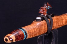 Tasmanian Blackwood Native American Flute, Minor, Mid A-4, #H65F